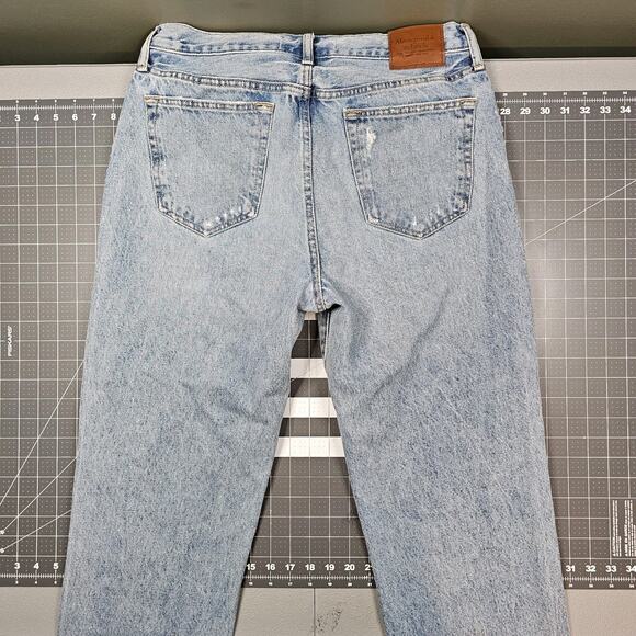 Abercrombie Fitch Jeans 33x32 90s Loose Fit Faded Distressed Grunge Relaxed Y2K - Picture 8 of 16